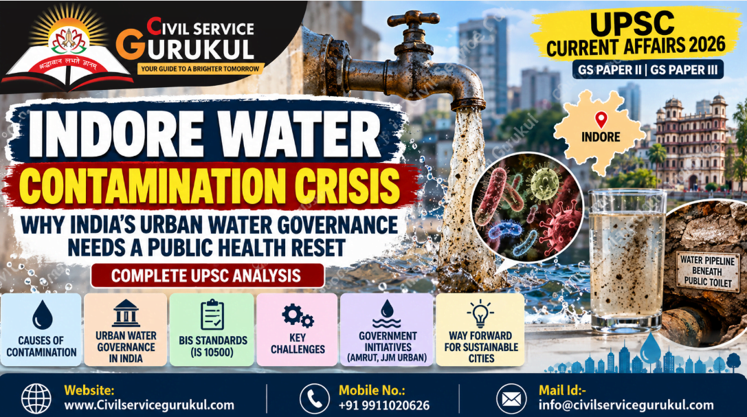 Indore Water Contamination Crisis: Why India's Urban Water Governance Needs a Public Health Reset