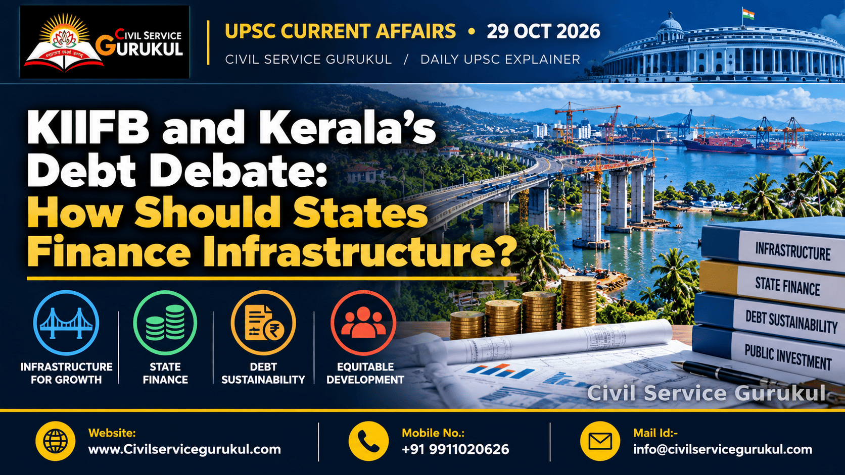 Kerala KIIFB Debt Controversy 2026: UPSC Analysis