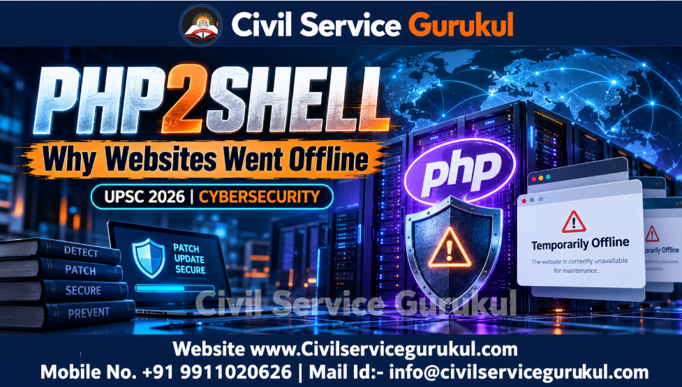 PHP2Shell UPSC 2026: Website Shutdowns Explained