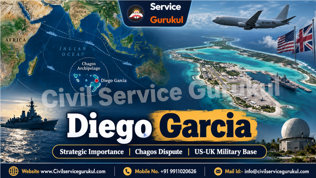 Diego Garcia 2026: Chagos Islands Dispute, UK–Mauritius Treaty & UPSC Analysis