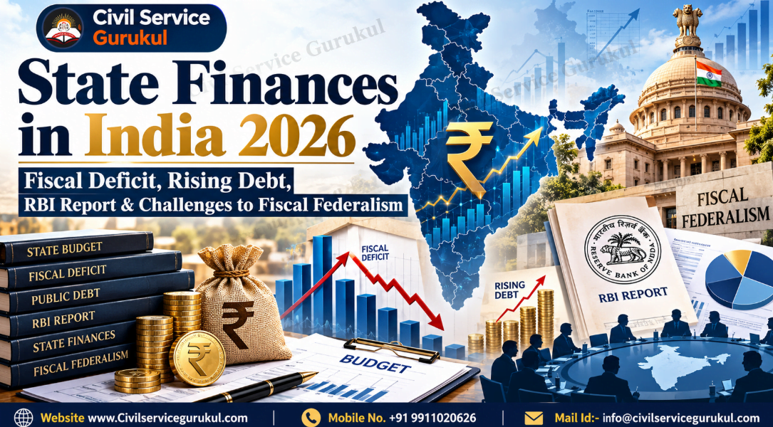 State Finances in India 2026: RBI Report & UPSC Notes