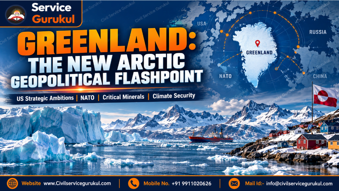 Greenland Dispute 2026: US, NATO & Arctic Geopolitics | UPSC