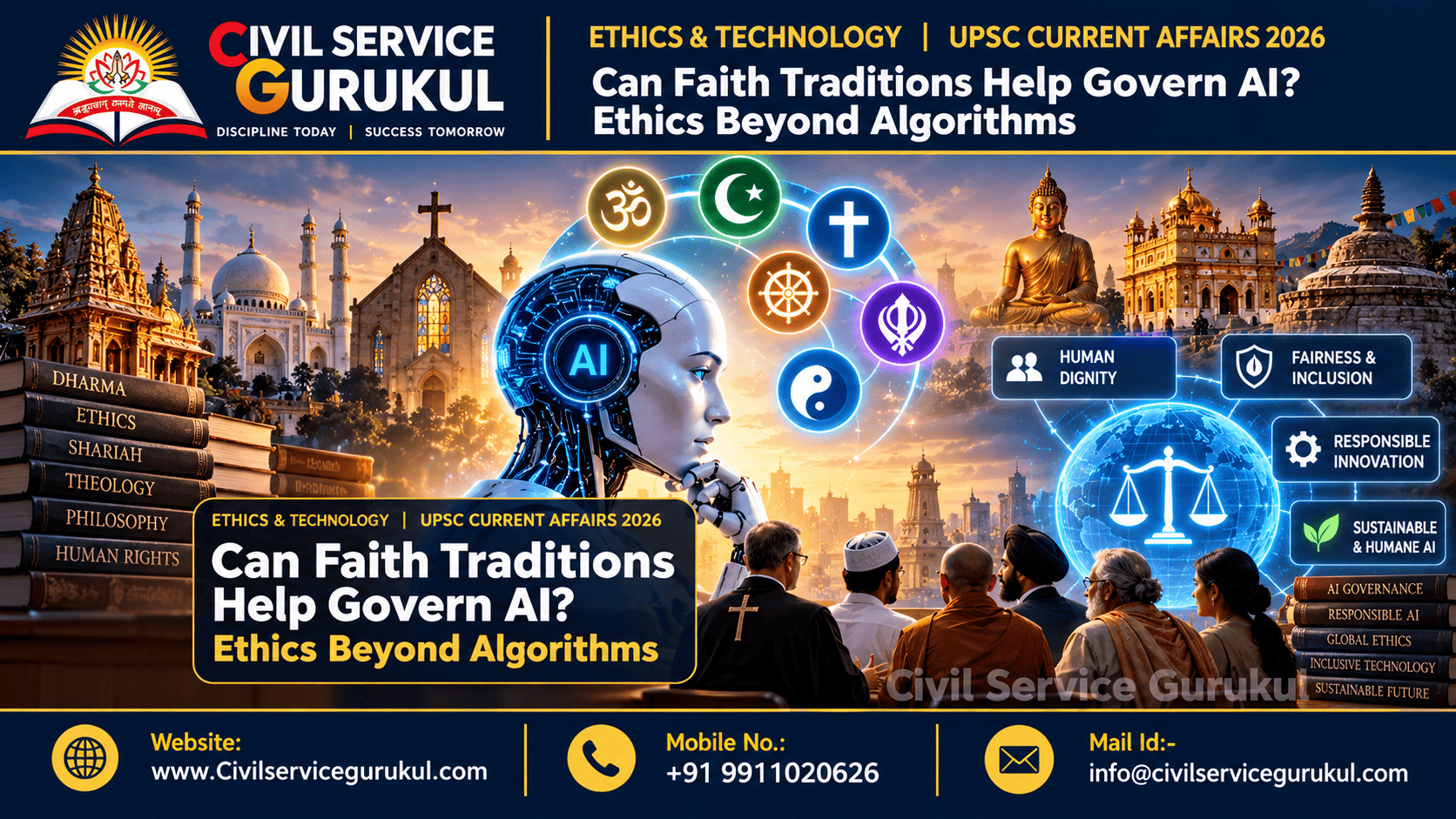 AI Ethics and Religious Traditions: UPSC 2026