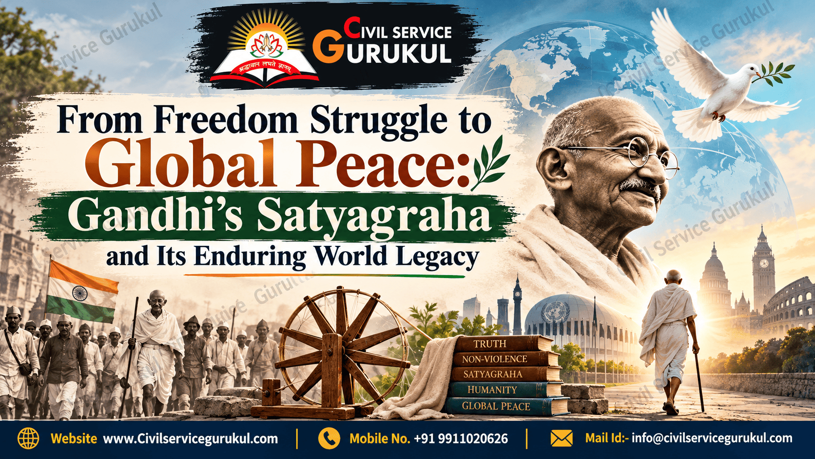 Gandhi Beyond 1947: The Unfinished Global Journey of Satyagraha